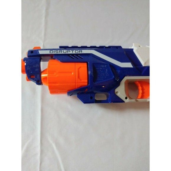 Nerf B9837F07 N-Strike Elite Disruptor Blue Model Tested and Working *NO AMMO* - Picture 11 of 11